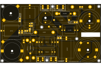 Universal Frequenzweichenplatine 12 bis 24dB