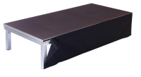 Skirting mit Klett für 100cm Tourstage (preis pro Meter) - MIETE