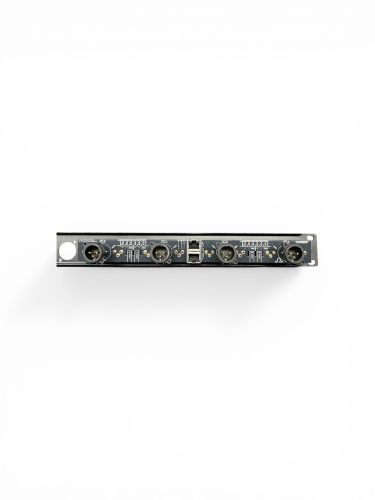XLR Verbinderplatine 4in 4out für 1HE 12x D-Norm Rackblende mit RJ45 CatCore