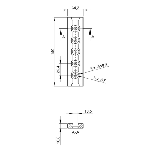 Adamhall Flugschiene 5720