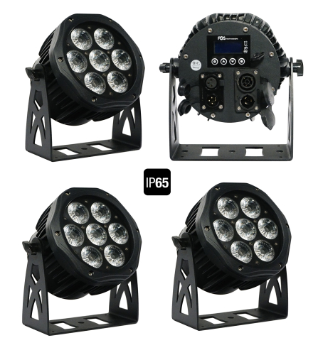 #LS8 "Outdoor" IP65 LED PAR RGBWAUV