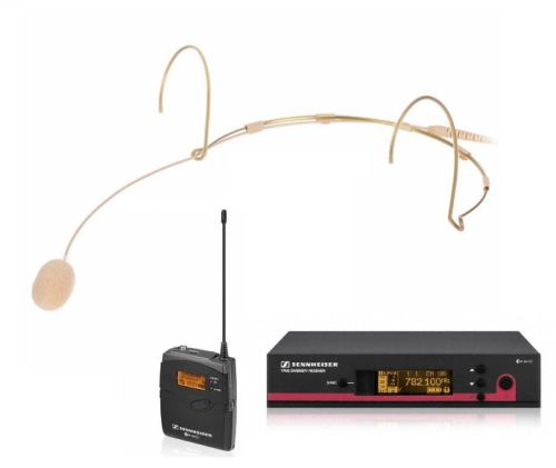 Sennheiser Beltpack und DPA 4088 Headset (Niere) MIETE