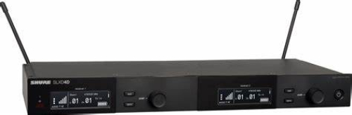 Shure SLXD4D digitale 2-Kanal Empfängereinheit MIETE