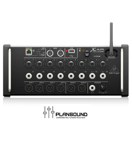Behringer X Air XR16 kompakt Digitalmischpult im Rack MIETE
