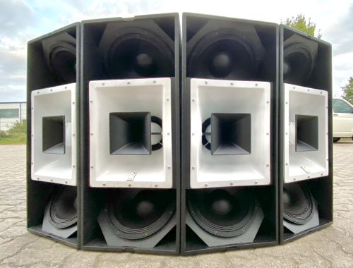 Beta One BO212cx hochleistungs 3-Weg Coaxialhorn Aktivlautsprecher MIETE